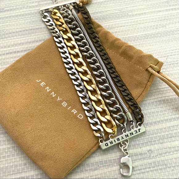 Chainlink cuff bracelet - Picture 4 of 10